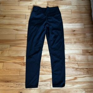 Zyia workout pants with ruching detail